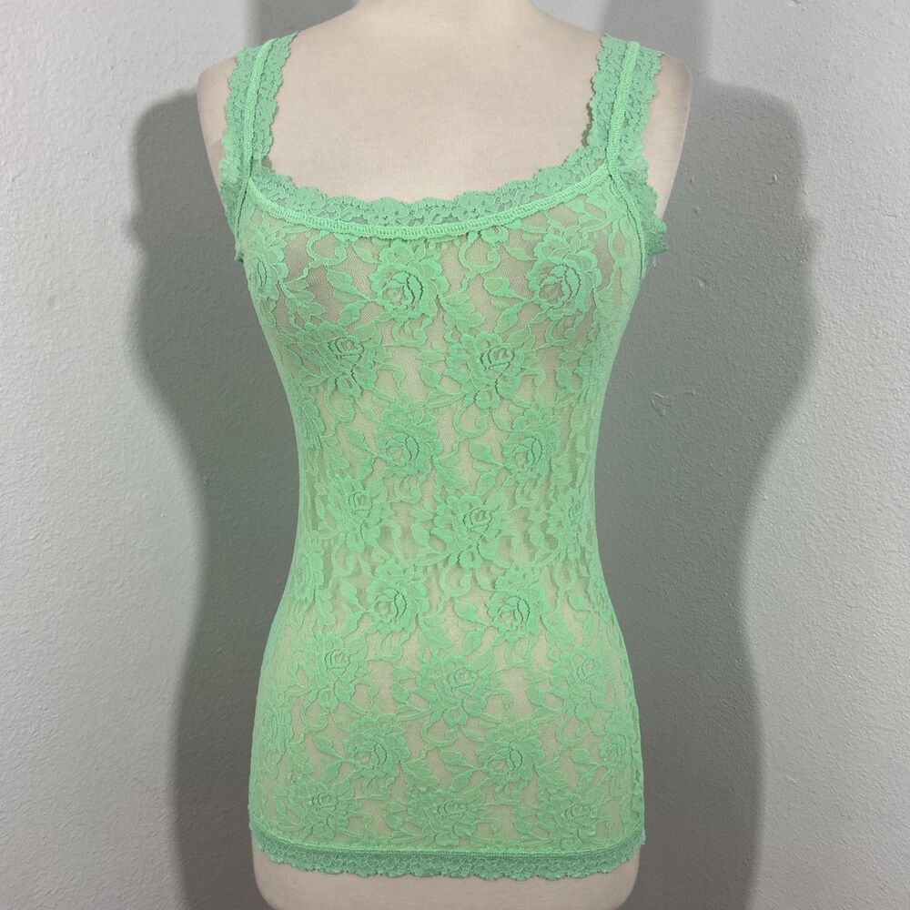 Hanky Panky Tank Top Womens XS Dainty Feminine FairyCore Coquette Y2K 90s